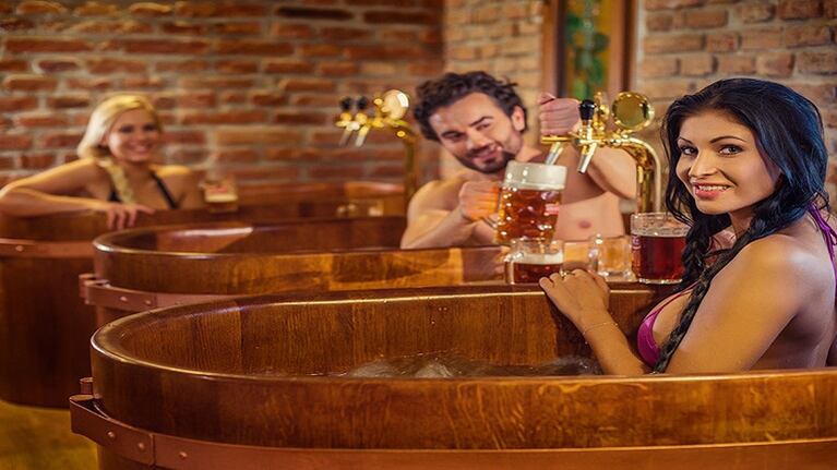 Spa de cerveza, una opción para relajarse en Europa