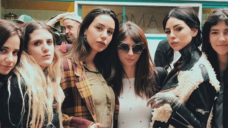 "Spice Girls", tituló Cande en Instagram.