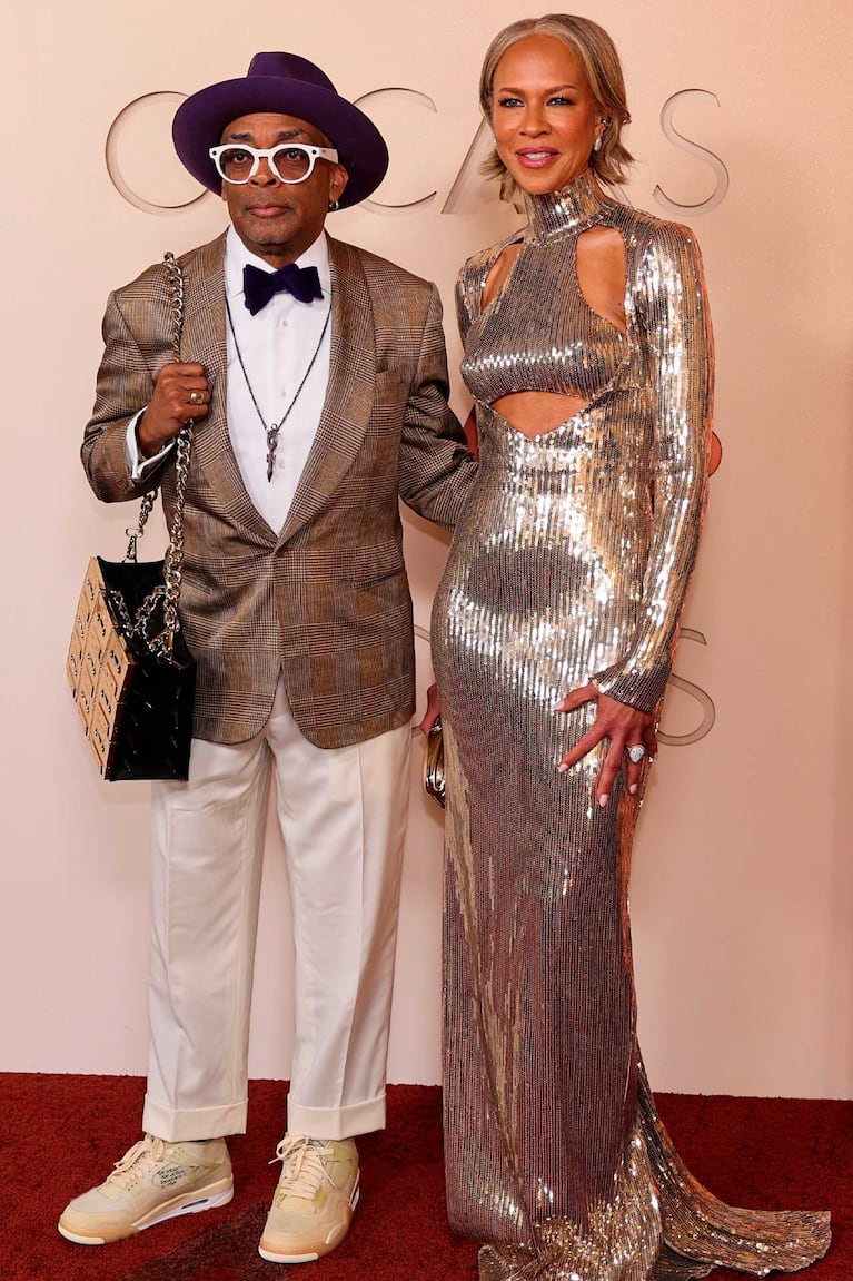 Spike Lee y Tonya Lewis (REUTERS-Daniel Cole)