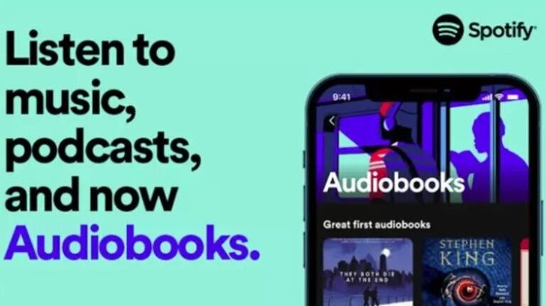 Spotify incorpora los audiolibros a su plataforma