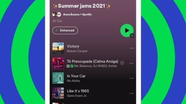 Spotify lanza la función Ampliar para completar las listas con canciones recomendadas