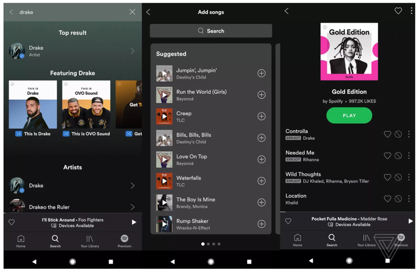 Spotify para Android permitirá ordenar las canciones en las listas