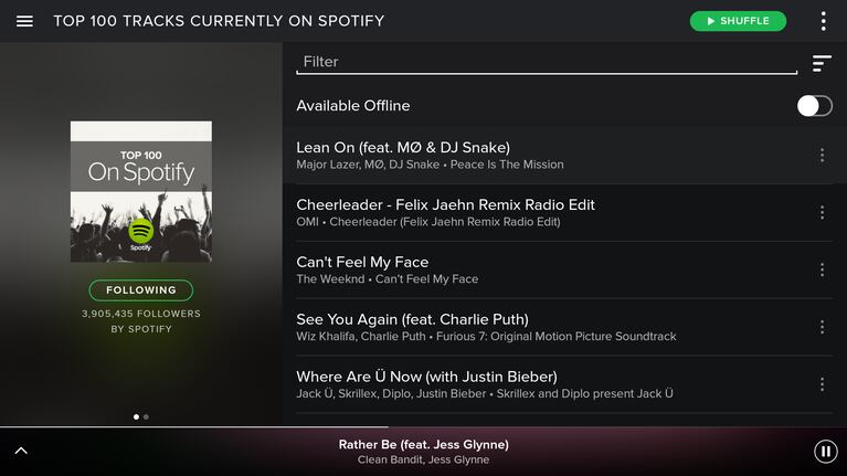 Spotify presentó su nueva versión gratuita