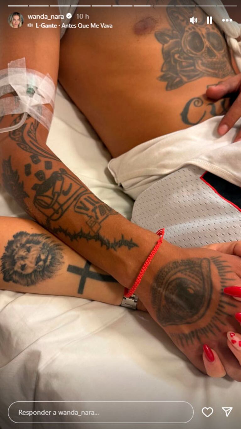 stagram de Wanda Nara.