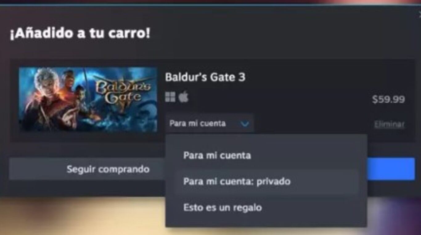 Steam permitirá ocultar algunos juegos a los amigos