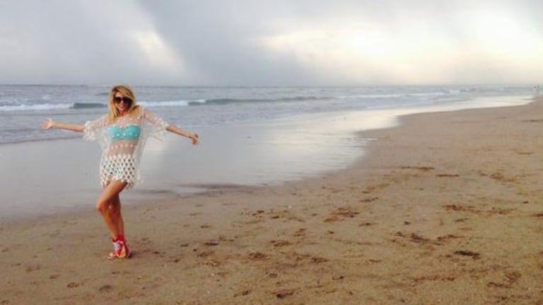 Stefanía Xipolitakis, una diosa griega en Mar del Plata. (Foto: @SXipolitakisOK)
