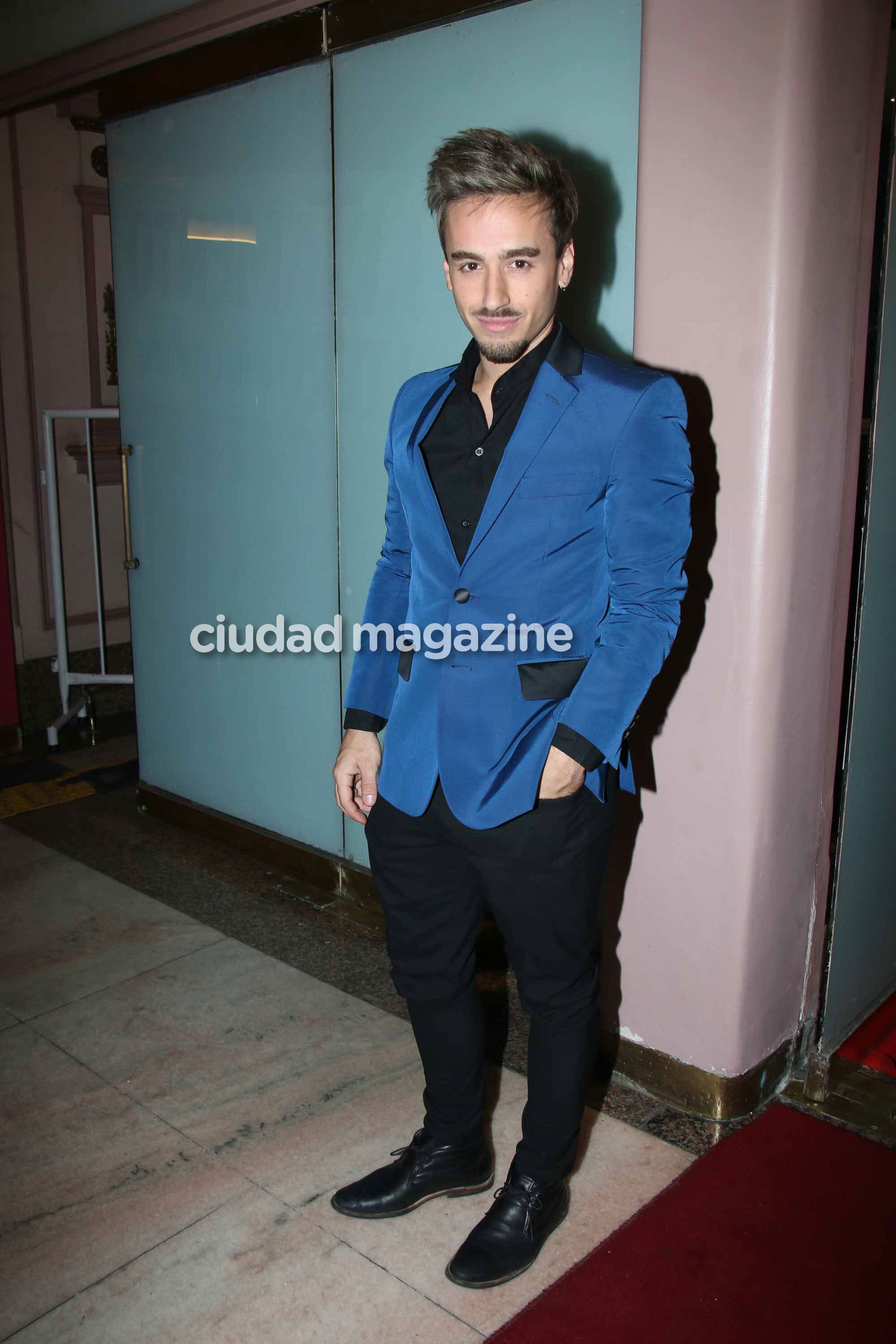 Stefano De Gregorio en los Premios Ace (Fotos: Movilpress).