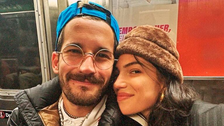 Stefi Roitman contó qué se llevó de Ricky Montaner a su viaje para no extrañarlo.