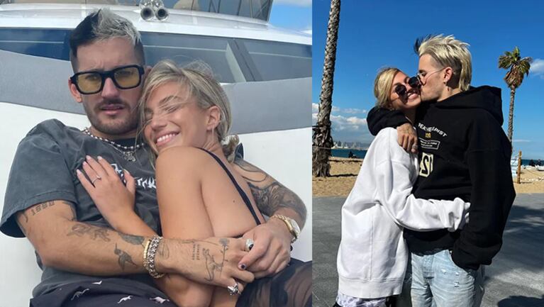Stefi Roitman le dedicó un dulce mensaje a Ricky Montaner desde Madrid tras los rumores de crisis.