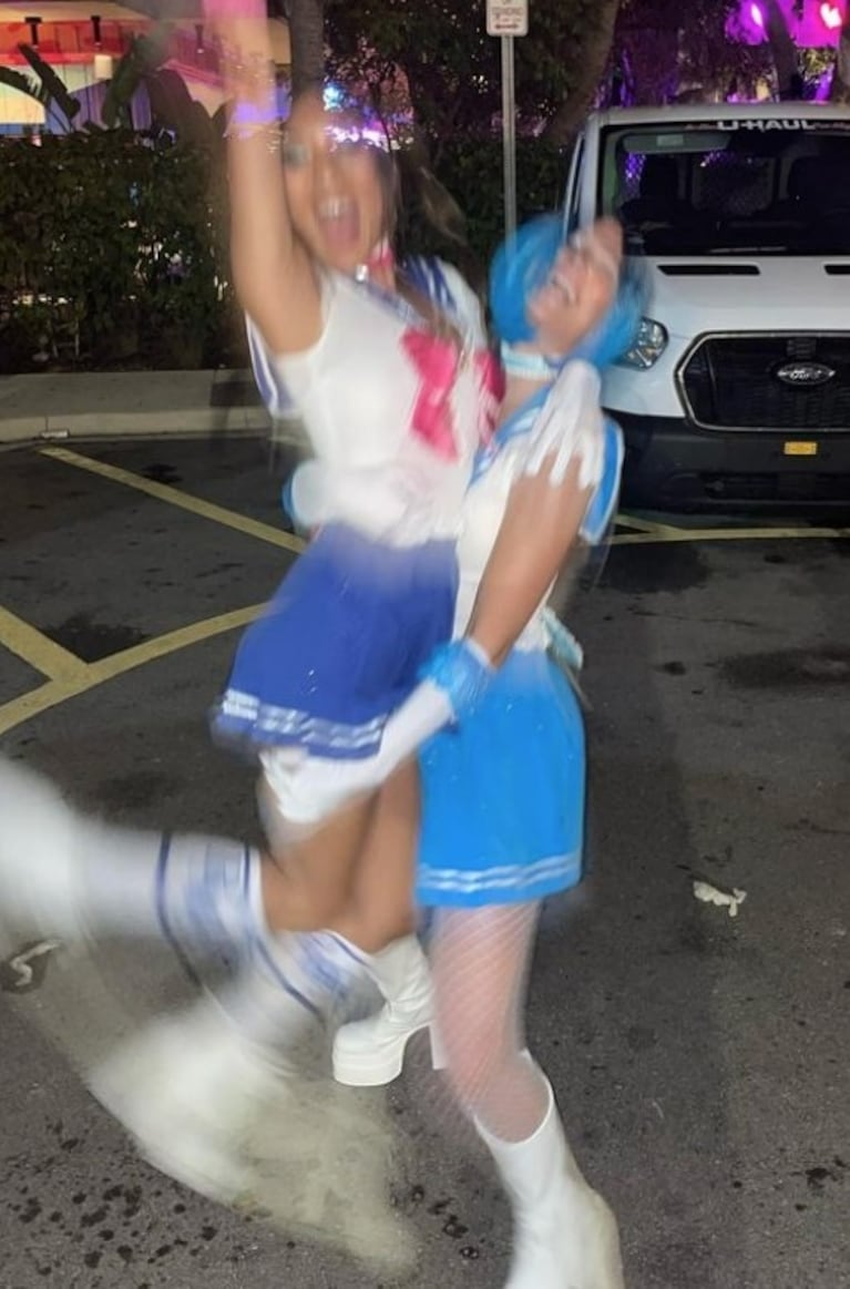 Stefi Roitman y Ricky Montaner celebraron Halloween en la Bresh Miami: el álbum de fotos