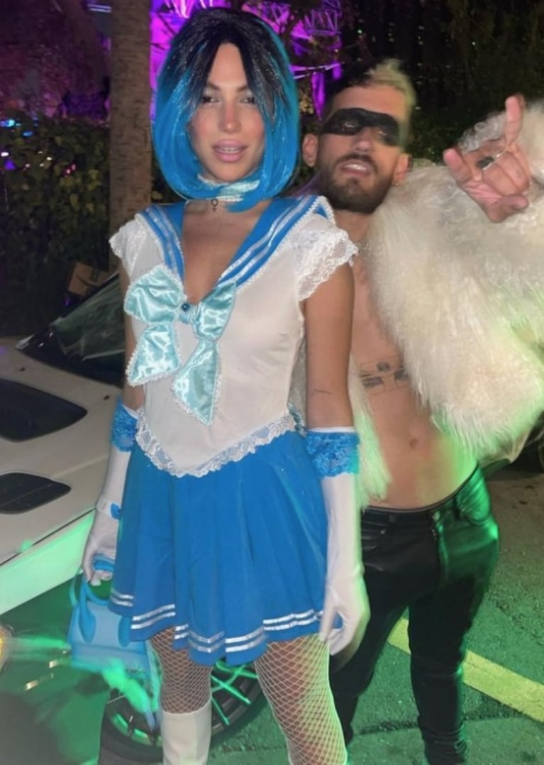 Stefi Roitman y Ricky Montaner celebraron Halloween en la Bresh Miami: el álbum de fotos