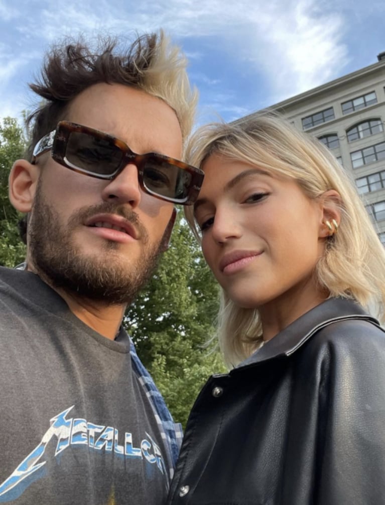 Stefi Roitman y Ricky Montaner compartieron las fotos más lindas de sus vacaciones en Nueva York: "La sonrisa grande"