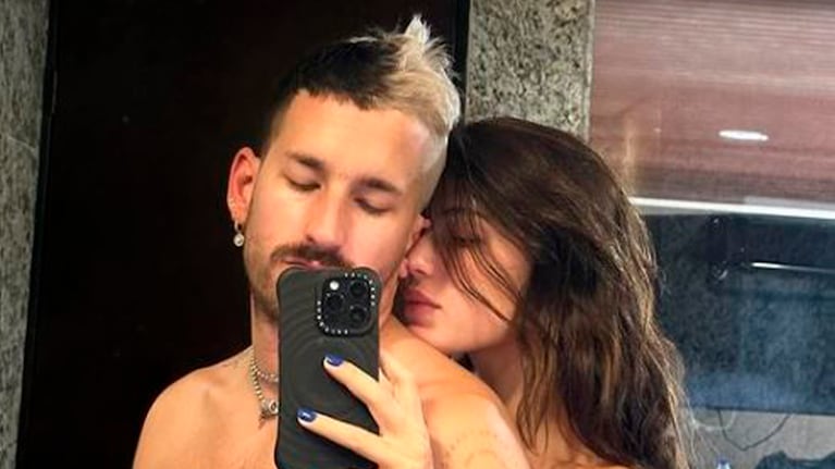 Stefi Roitman y Ricky Montaner posaron sin ropa y encendieron las redes