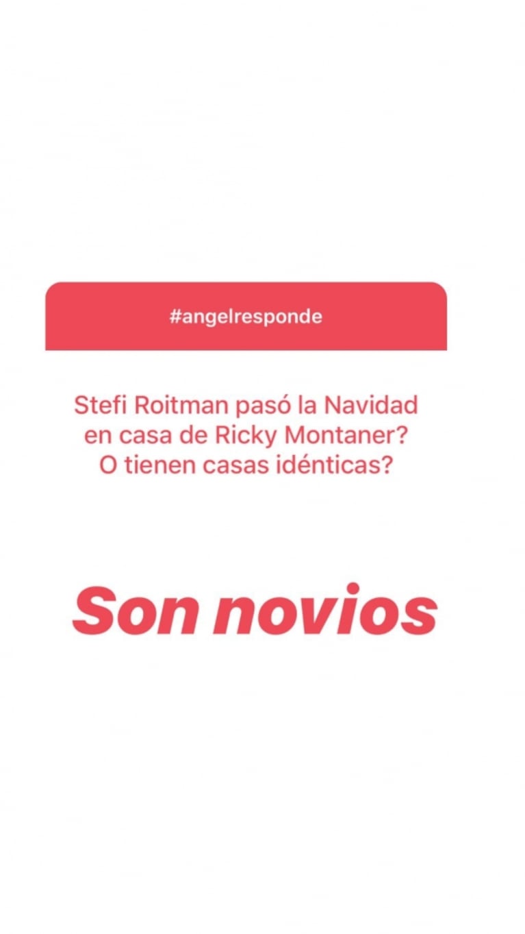 Stefi Roitman y Ricky Montaner, ¿romance confirmado?: "Están de novios"