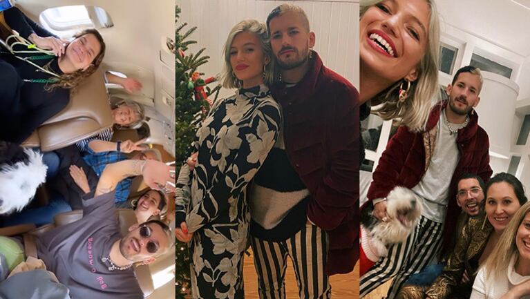 Stefi viajó con la familia Montaner a Nueva York.