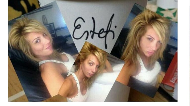 Stefi Xipolitakis sin maquillaje. (Foto: Twitter)