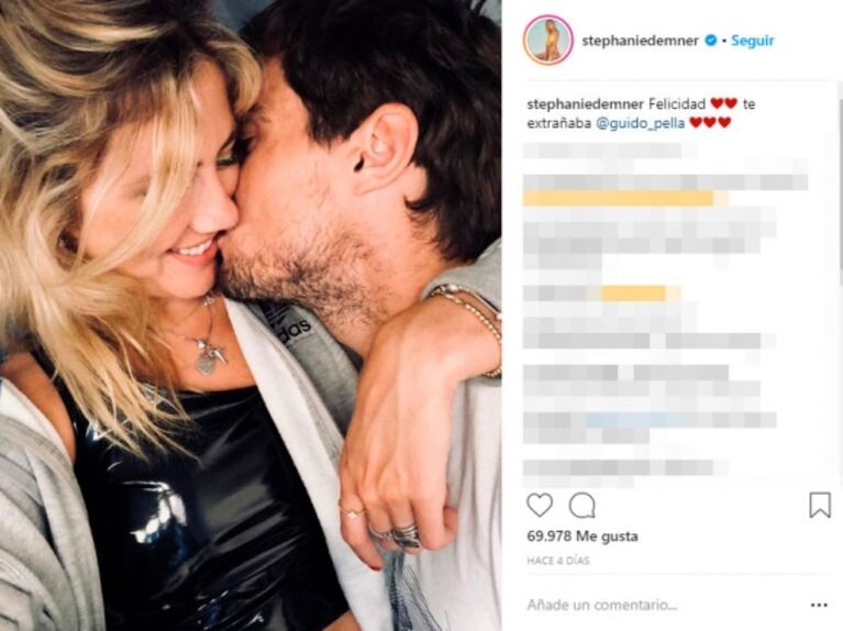 Stephanie Demner, enamoradísima de Guido Pella, a tres meses de blanquear el romance: "Mi flaquito lindo" 