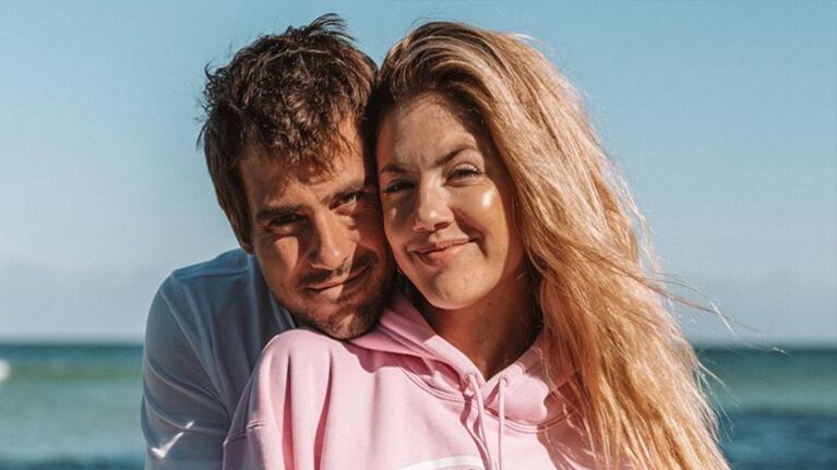 Stephanie Demner mostró su pancita de embarazada y Guido Pella reaccionó.