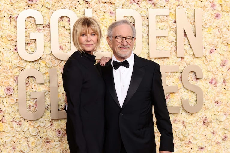 Steven Spielberg y Kate Capshaw (Foto: AFP)