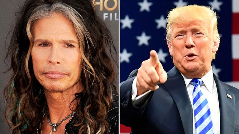 Steven Tyler exige Trump deje de usar música de Aerosmith