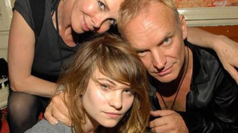 Sting y su hija. (Foto: Twitter)