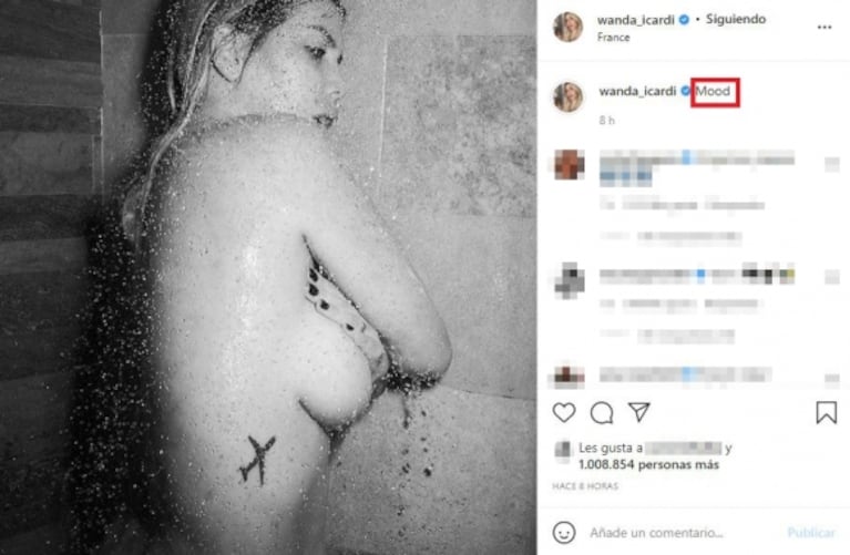 Sugestivo video de la China Suárez en medio del escándalo, con una tremenda coincidencia con Wanda e Icardi: "Mood"