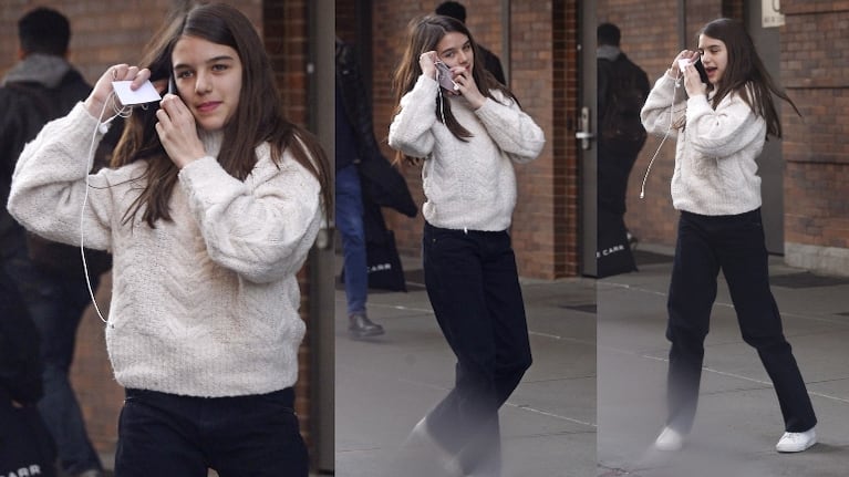 Suri Cruise, una chica muy normal. Fotos: The Grosby Group.