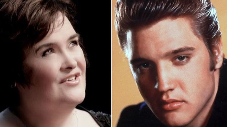 Susan Boyle cantará un dueto con Elvis Presley en su nuevo disco. (Foto: Web)