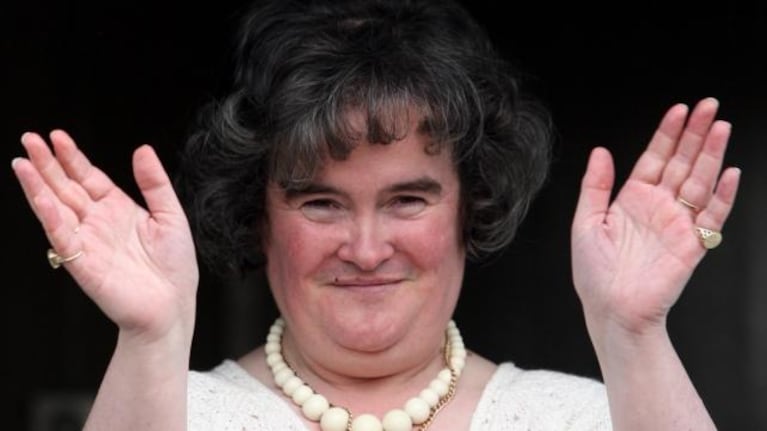 Susan Boyle le cantó al Papa