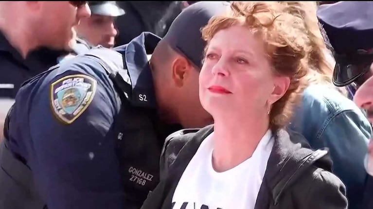 Susan Sarandon (Foto: captura eltrece)