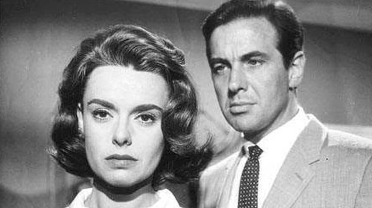 Susana Freyre junto a Duilio Marzio en la película Cautiva (1963)