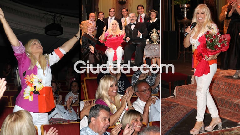 Susana fue a ver Filomena Marturano (Foto: Movilpress)