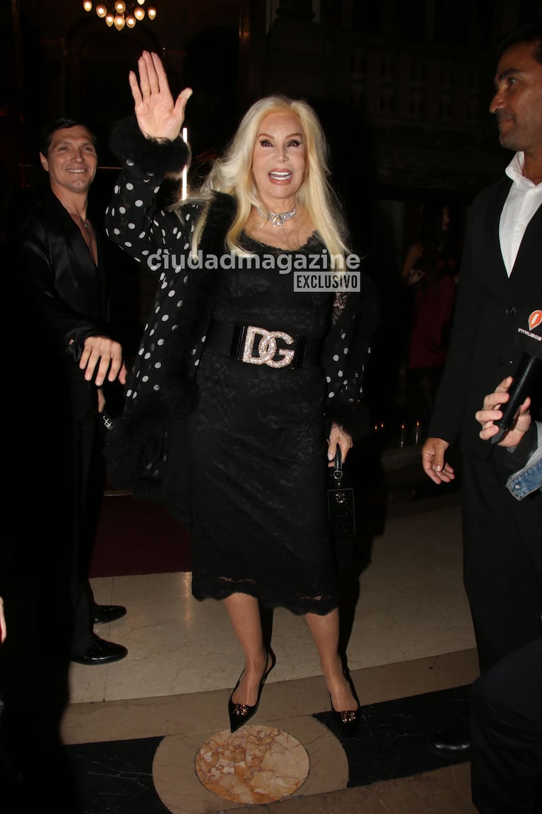 Susana Giménez brilló con su look en un evento de lujo (Foto: Movilpress).