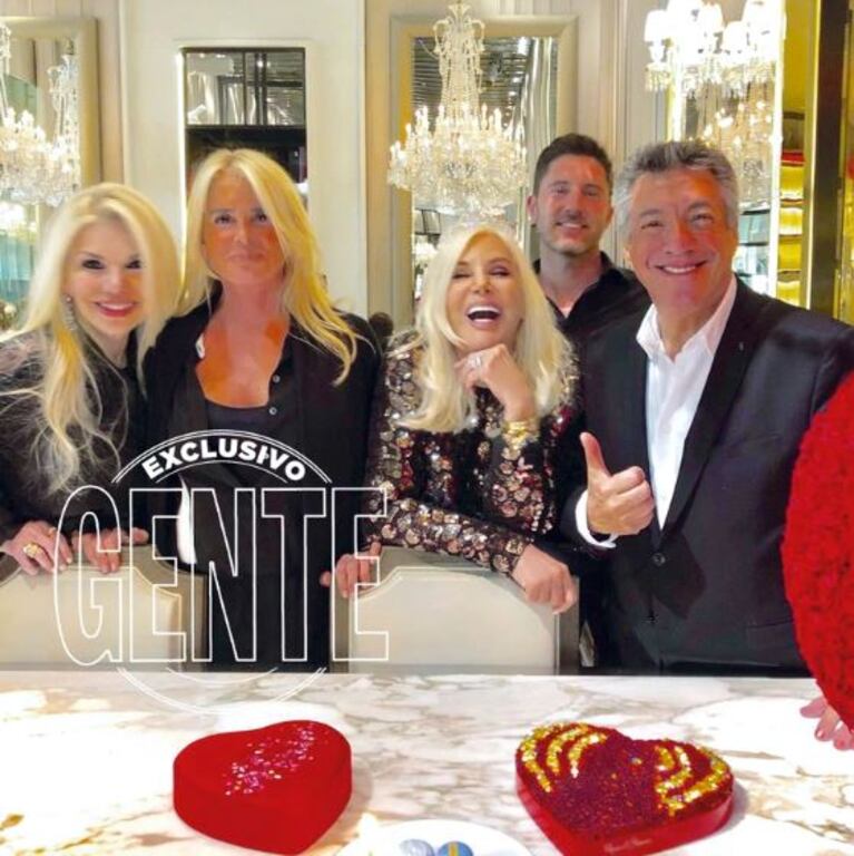 Susana Giménez celebró su cumpleaños en Nueva York rodeada de amigos. Foto: Revista Gente