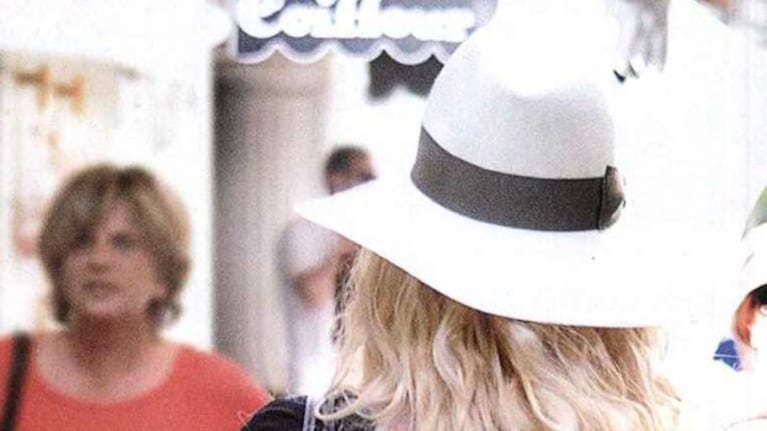 Susana Giménez en Capri. (Foto: revista ¡Hola! Argentina)