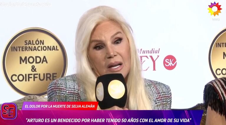 Susana Giménez explicó por qué no fue al velatorio de Selva Alemán y reveló la charla que tuvo con Arturo Puig