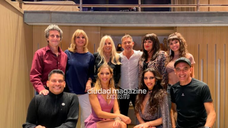 Susana Giménez fue a ver Inmaduros con Adrián Suar y Diego Peretti
