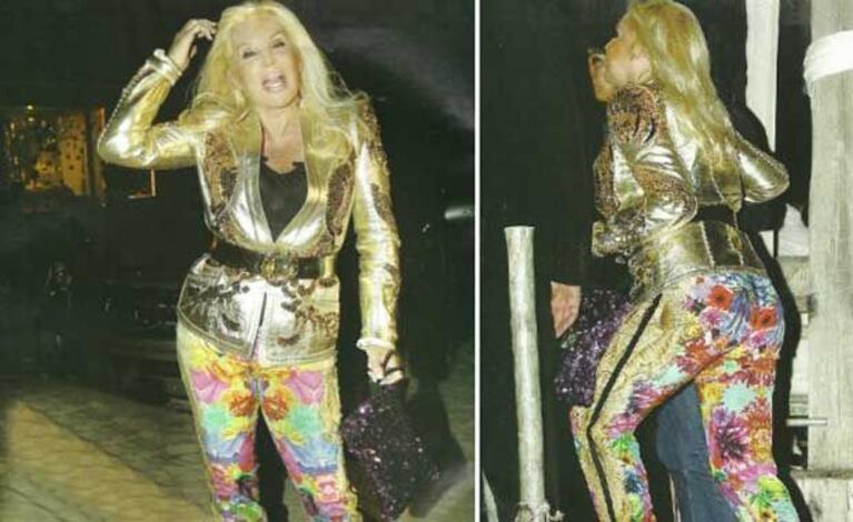 Susana Giménez: raro look y extraña dieta. (Foto: Pronto)
