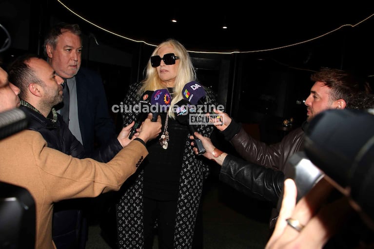 Susana Giménez salió a cenar con amigas (Foto: Movilpress).