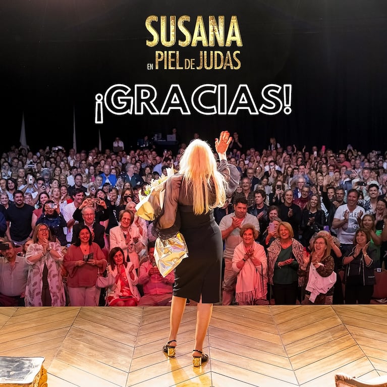 Susana Giménez se despidió de la actuación.