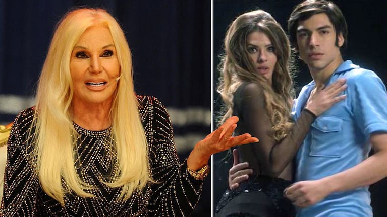 Susana Giménez siempre fue crítica con el trabajo de la China Suárez  (Fotos: Telefe)