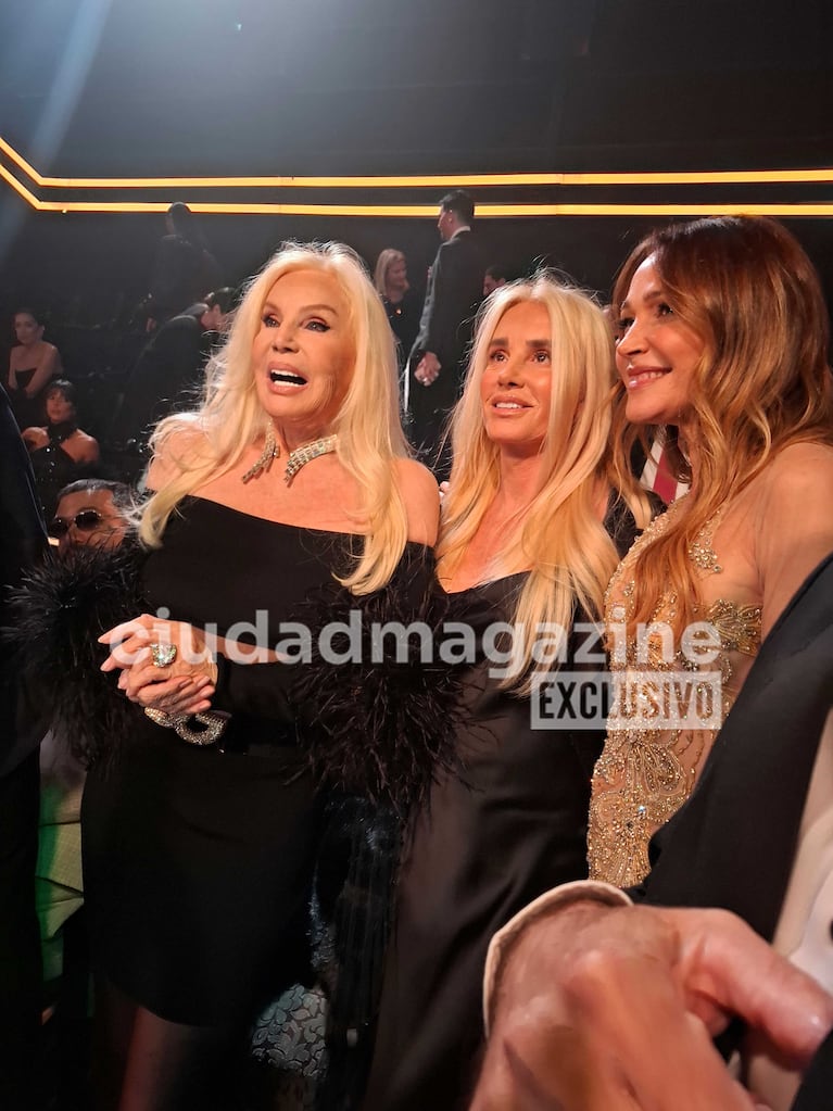Susana Giménez, su hija Mecha y Vero Lozano (Fotos: Movilpress)