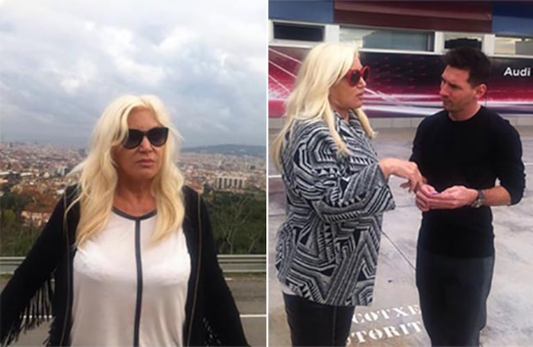 Susana Giménez visitó a Lionel Messi. (Foto: X.com)