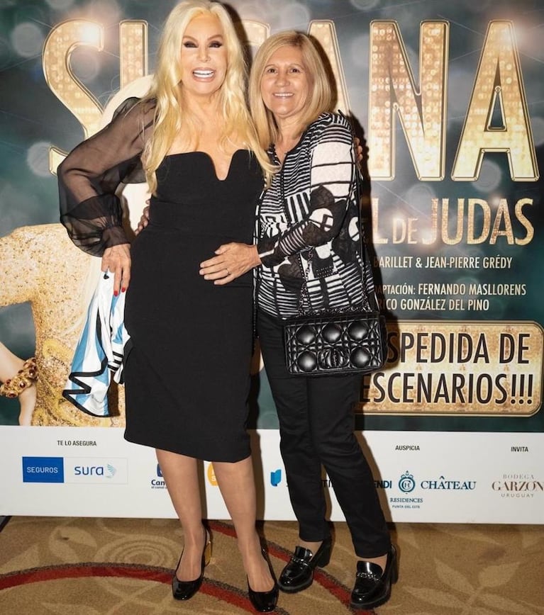 Susana Giménez y Celia Cuccittini (Foto: Prensa).