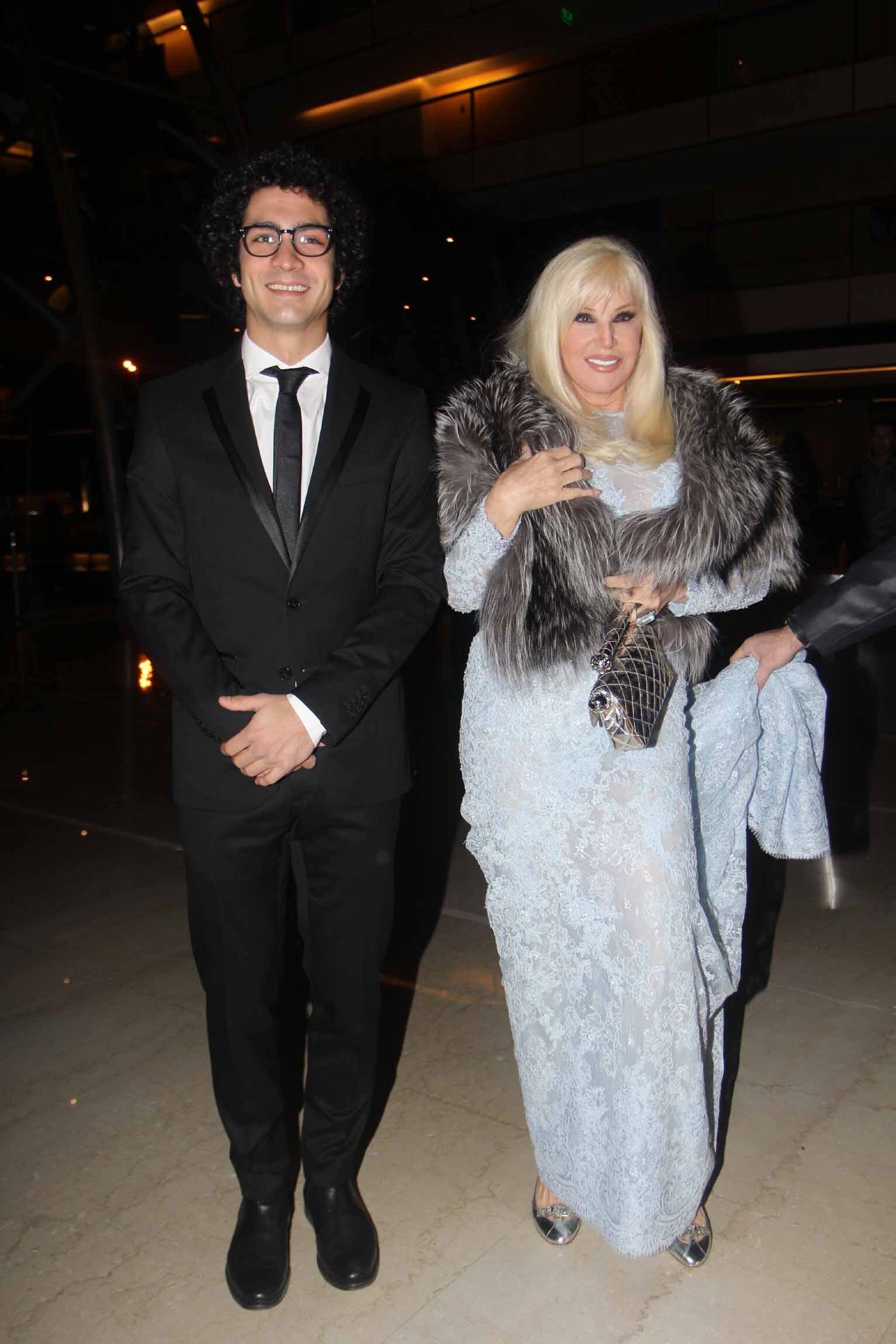 Susana Giménez y el Chino Darín en los Martín Fierro 2015 (Foto: Movilpress- Ciudad.com). 