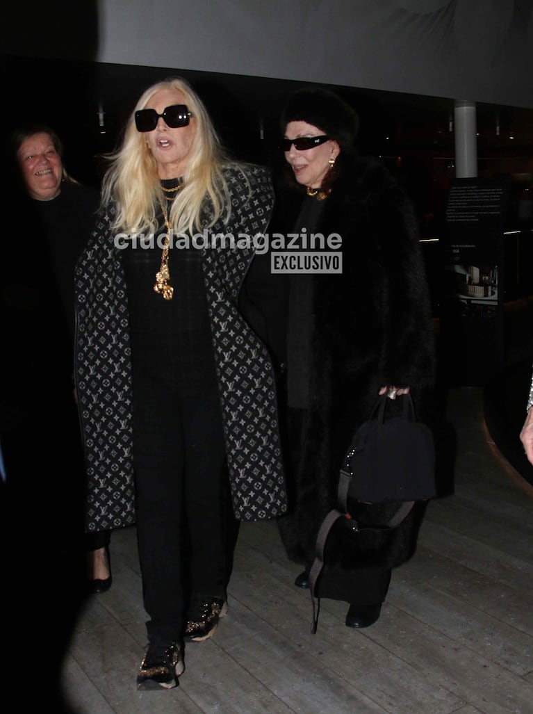 Susana Giménez y Graciela Borges salieron a cenar con amigas (Foto: Movilpress).
