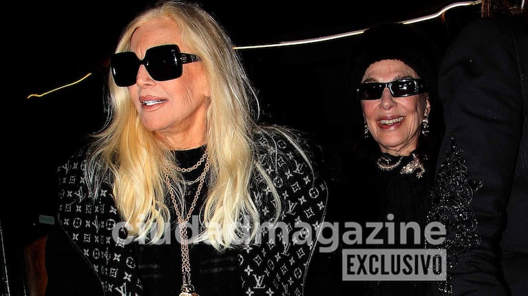 Susana Giménez y Graciela Borges salieron a cenar con amigas (Foto: Movilpress).