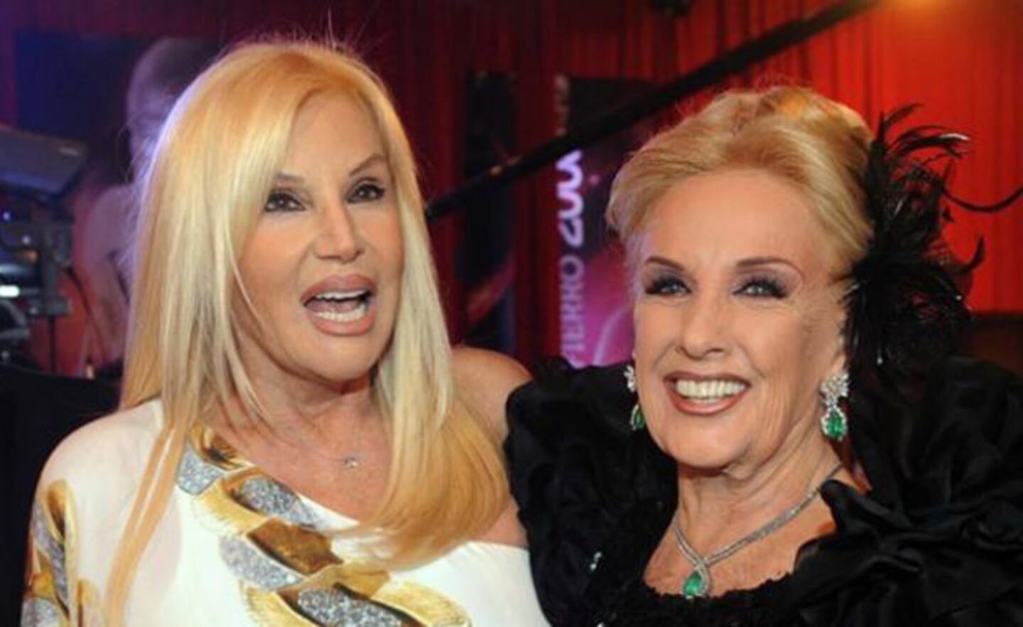 Susana Giménez y Mirtha Legrand, madrinas del Carnaval Río en San Luis. (Foto: archivo Web)