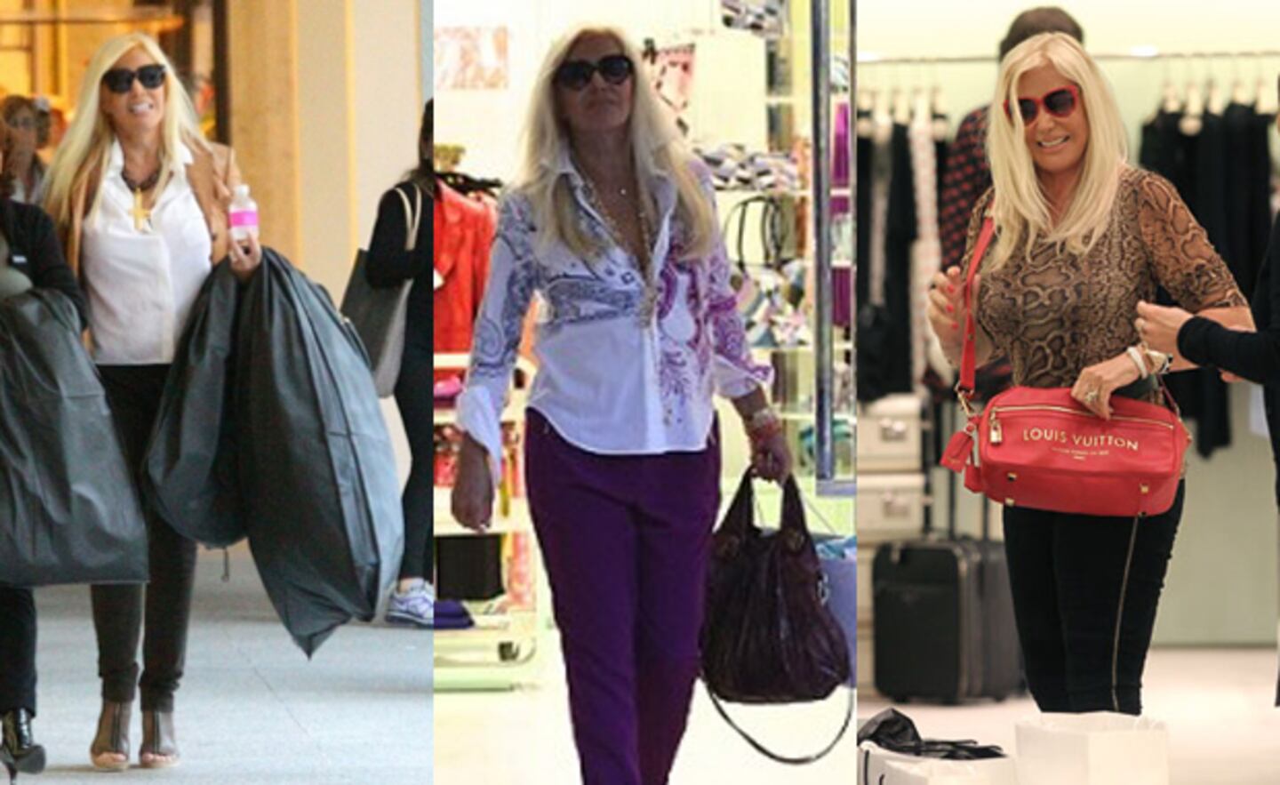 Susana Giménez y un shopping compulsivo (Foto: Web).