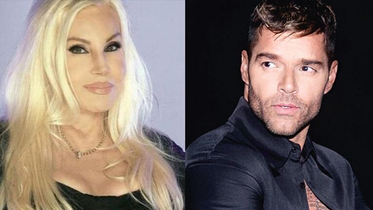 Susana le dedicó su amor eterno a Ricky.